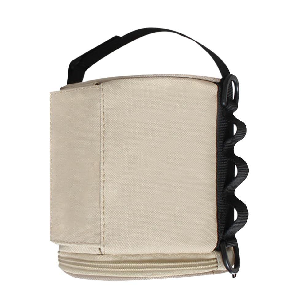 Sport Toilet Paper Holder, Portable Toilet Roll Case with Handle & Side Webbing Dual-Access Roll Paper Storage Bag for Camping Hiking Picnics