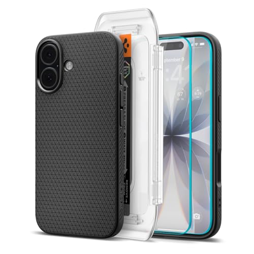 Pack Spigen Liquid Air iPhone 17 coque de haute precision et film rigide