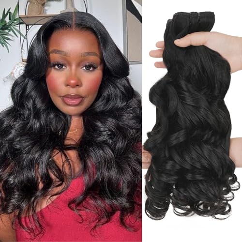 Mihugass Yaki Loose Body Clip In Extensions Human Hair #1B