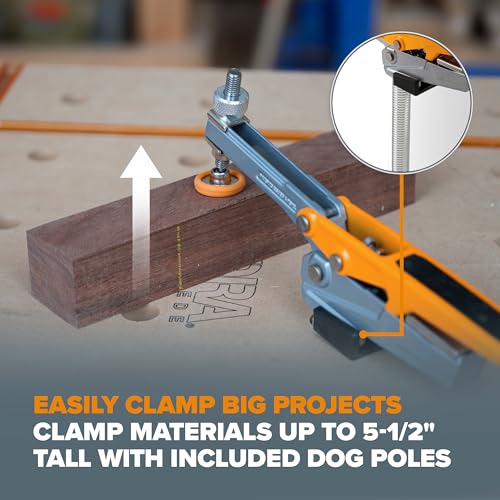 Image of BORA Deluxe Dog Clamp Package with Auto-Adjust Technology