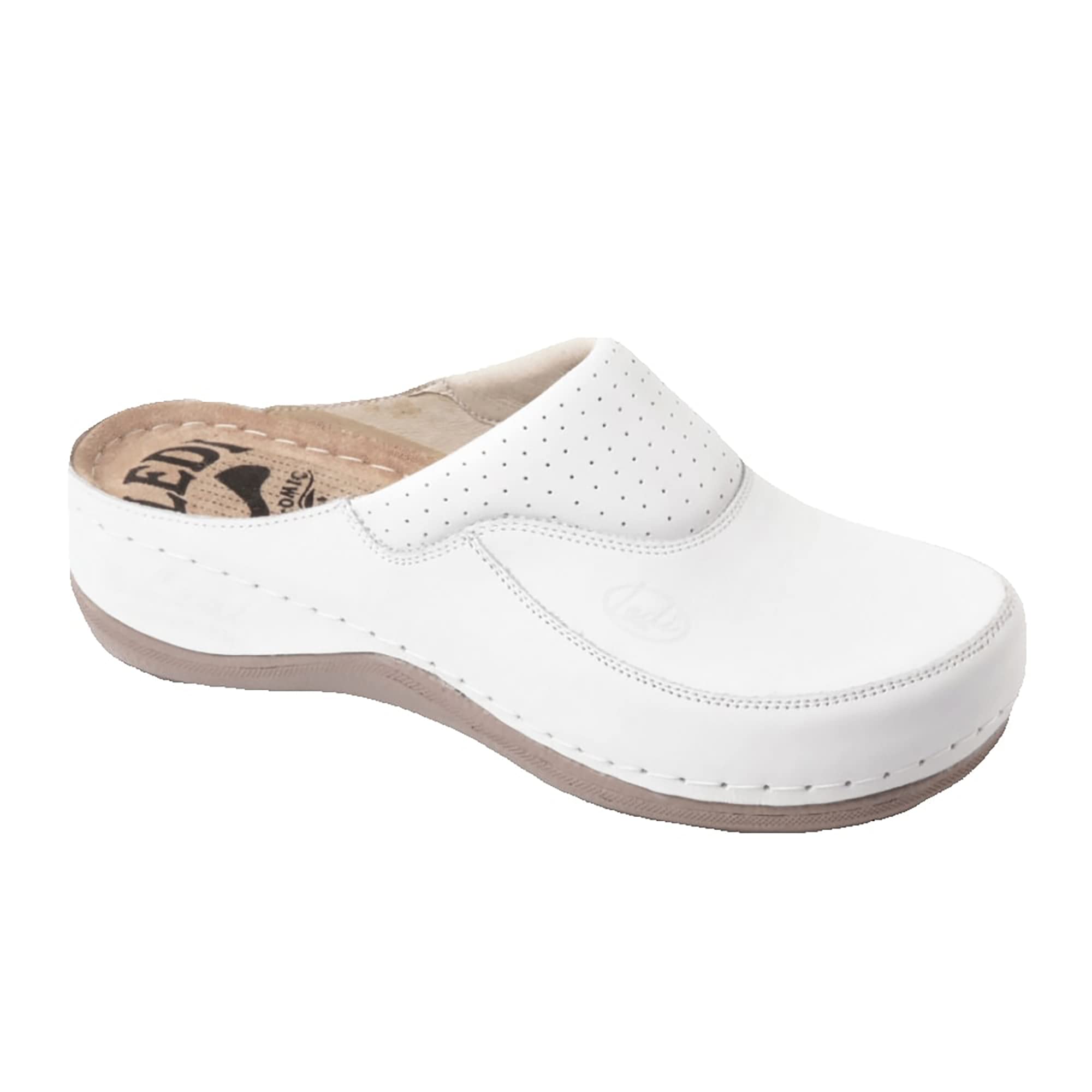 Ledi 430 Anatomic Zuecos Mules Zapatillas Zapatos de Cuero, Mujer