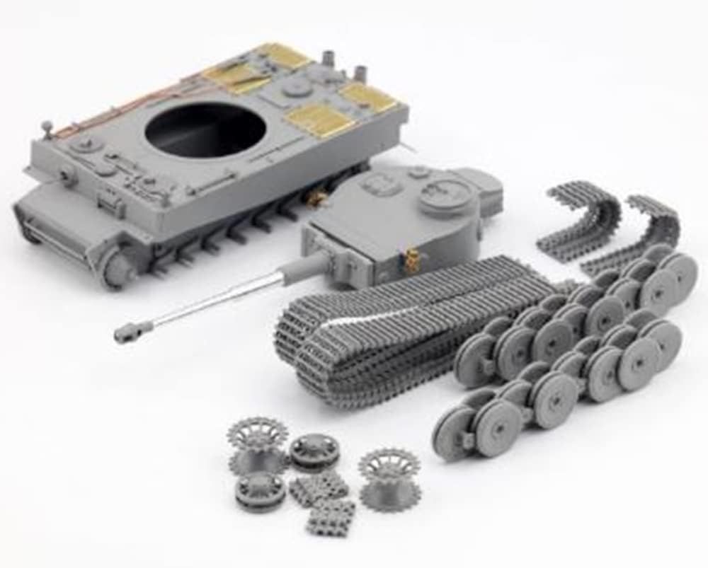 Border Model BT014 1/35 German Army Tiger I Ultra Early Production Type 502nd Heavy Tank Battalion Leningrad 1942/3 Winter (3-in-1) Plastic Model