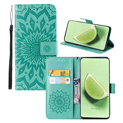 JZ [3D Sun Flower Custodia for per LG K50s