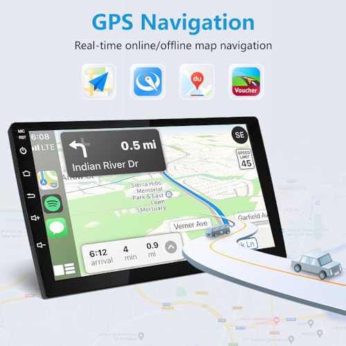 Image of Junsun Car Radio for Dodge Ram 1500 2500 2013-2019 CarPlay /Android Auto