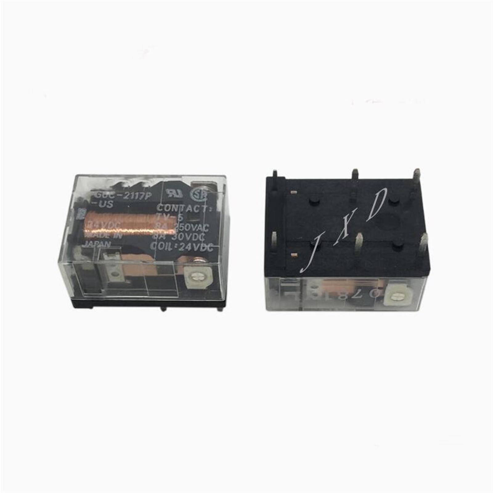 Relé de potencia 24VDC G6C2117PUS interruptor de 8A y 6 pines para electrónica PCB 2
