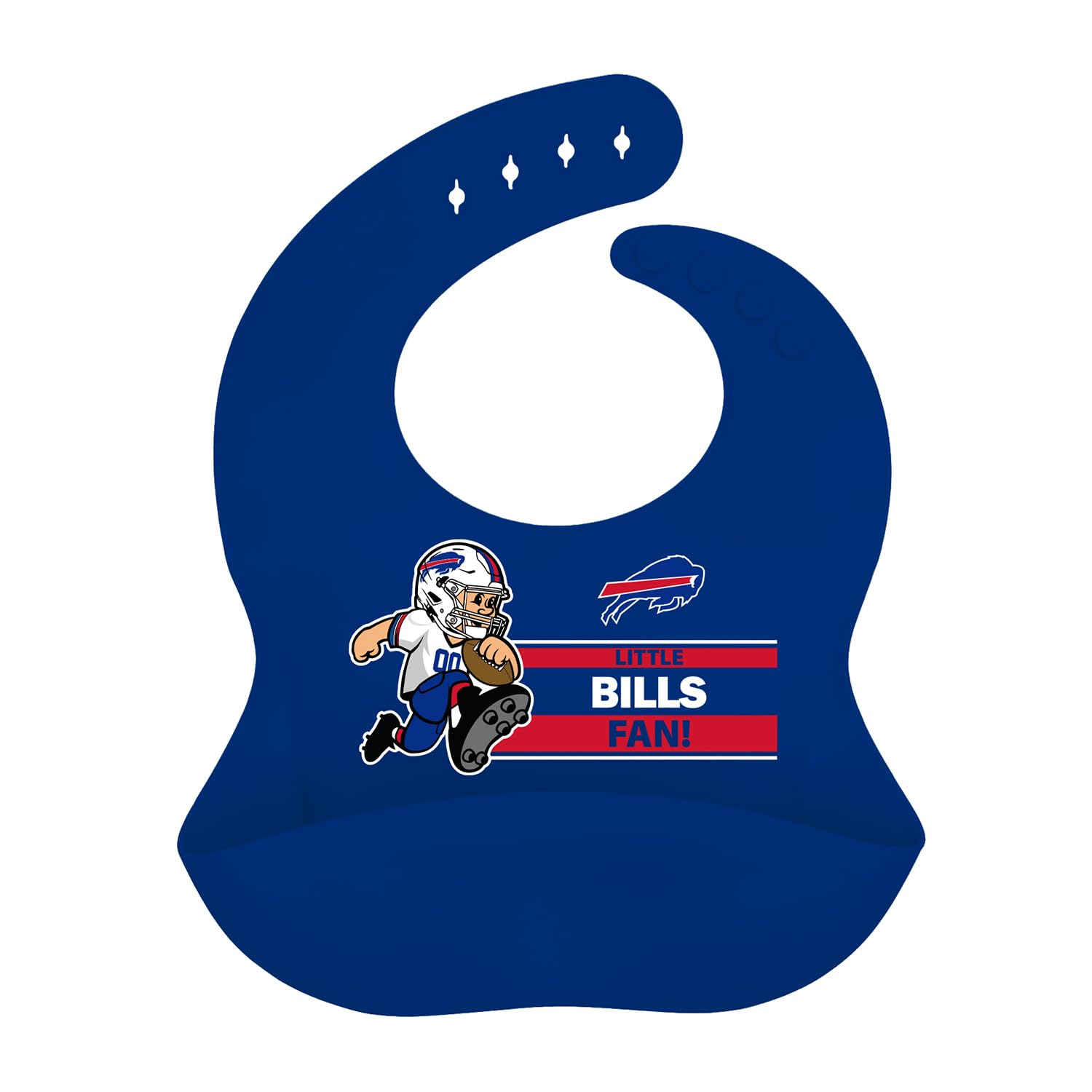 Baby FanaticBuffalo Bills Silicone Bib