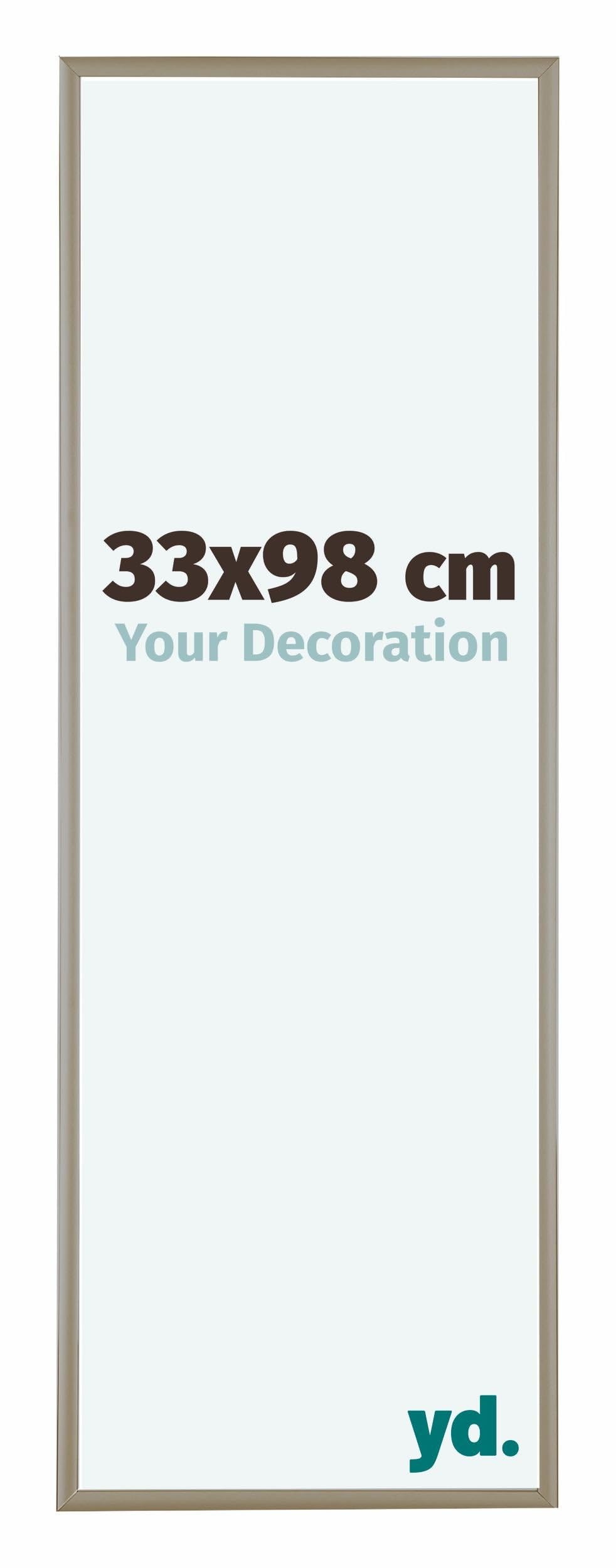 Your Decoration - Puzzle frame 33x98 - Champagne - Puzzle frame 500-1000 Pieces - Aluminium Photoframe - Kent