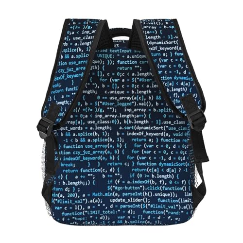 Cool Coding Code Backpack for Men Women, Travel Laptop Backpack Computer Bag Daypack for Business Work Weekender4