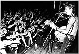 Dimensions : 84 x 60 cm Dragonfly David Bowie Poster Newcastle City Hall LIVE 1973 Aladdin Sane Tour