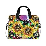 ♥ Capacité : dimensions intérieures : 38 x 2 x 28 cm (L x l x H). 3 couches avec fermeture éclair durable pour ordinateur portable de 14, 15, 15,4 pouces