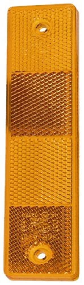 HELLA 8RA 002 023-021 Reflex Reflector - Lens Colour: Yellow - Bolted