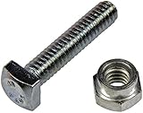 Dorman 392-002 1/4 In. x 1-1/4 In. Battery Bolt With Nut, 100 Pack Universal Fit