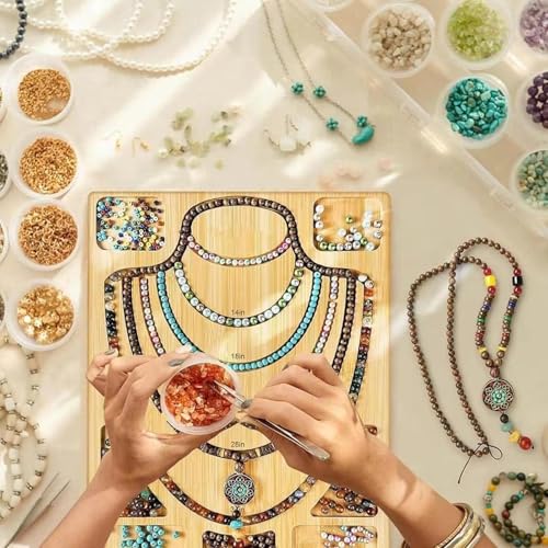 Bandeja para abalorios que evita la pérdida de cuentas en tus manualidades de joyería 7