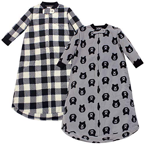 Image of Yoga Sprout unisex-baby Unisex Baby Fleece Long Sleeve Sleeping Bag 2pk