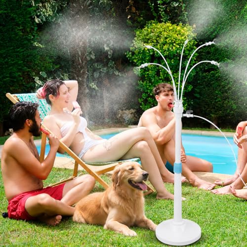 Misters for Outside Patio, Standing Misting Cooling System...