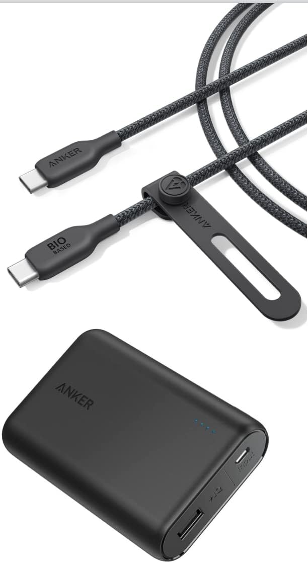 Anker 543 USB C to USB C Cable (140W, 6ft), USB 2.0 Bio