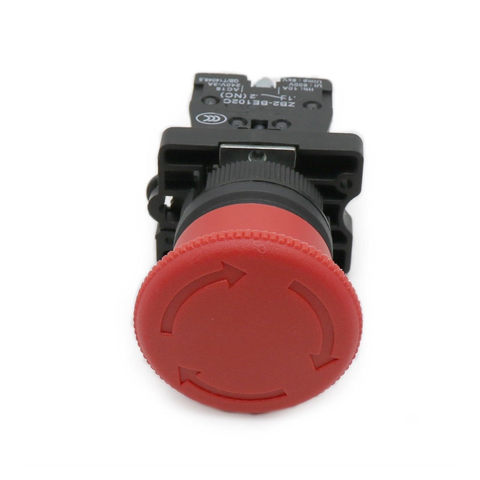 Bouton d'arrêt d'urgence XB2-ES542 rouge de 22mm haute résistance 600V