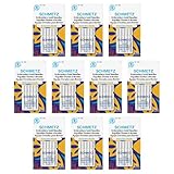 SCHMETZ Gold Embroidery Sewing Machine Needles...