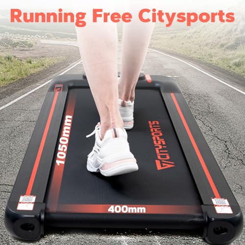 CITYSPORTS thuisloopband, kantoorloopband, gemotoriseerde loopband onder tafel, 1-6 km/u met APP, afstandsbediening en LED-display, installatie gratis - Afbeelding 7