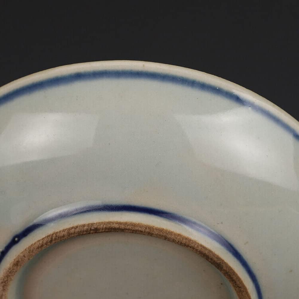 5" Chinese Jingdezhen Blue and White Porcelain Sika Deer Saucer Small Plate