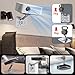 Desktop Projektorhalterung, Projektor Deckenhalterung, 360° Drehbare Beamer Wandhalterung, Schraubschnittstelle Projektorhalte, Multifunktionaler Beamer Halterung mit 1/4 Zoll Schraubschnittstelle