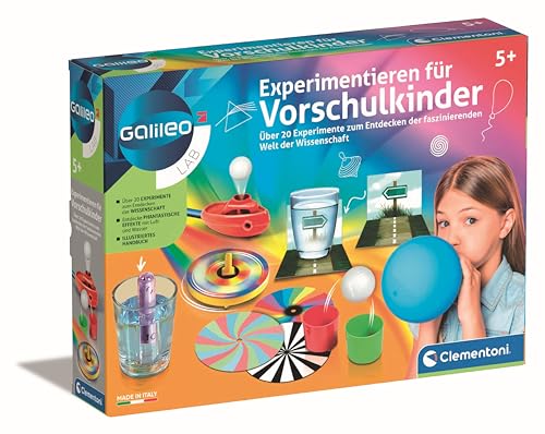 Galileo Lab Experimentierkasten für Vorschulkinder - 20...