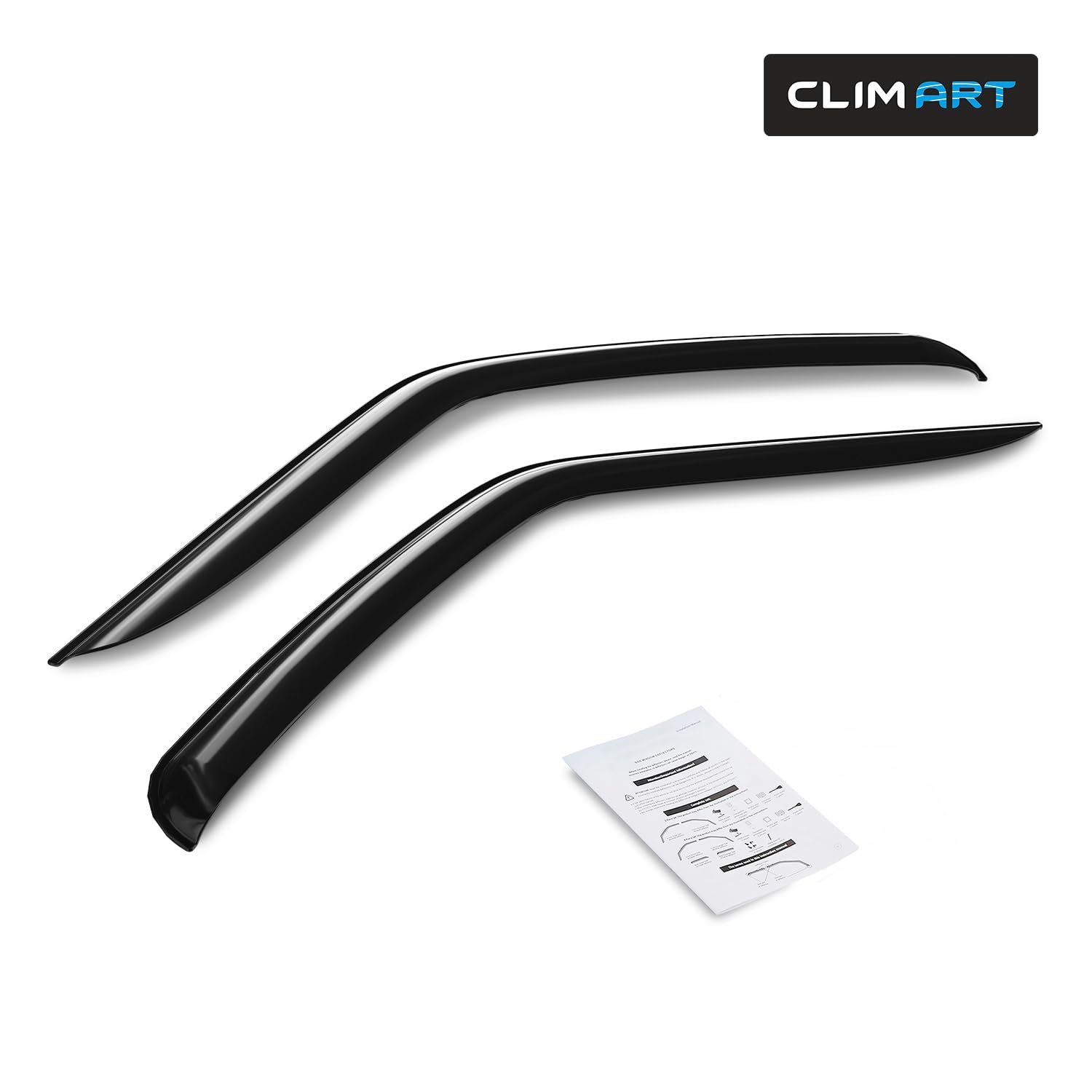 CLIM ART Deflektory kompatybilne z Mercedes Sprinter 19-26 Naklejana 2 szt