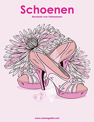 Schoenen Kleurboek voor Volwassenen 1 (Dutch Edition)
