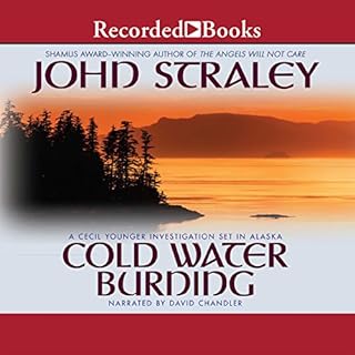 Cold Water Burning Audiolibro Por John Straley arte de portada