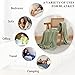 Simple&Opulence Sage Green Throw Blanket-Super Soft Fluffy Blankets 50x70 Inches Cozy Lightweight Fleece Blanket for Couch Bed Office Chair Home Decor