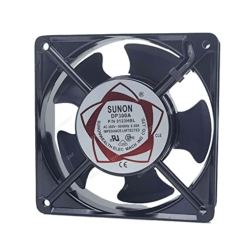 CYRMZAY Ventilador Compatible para SUNON DP300A 3123HBL 380V 0.08A 2-Wire Cooling Ventilador