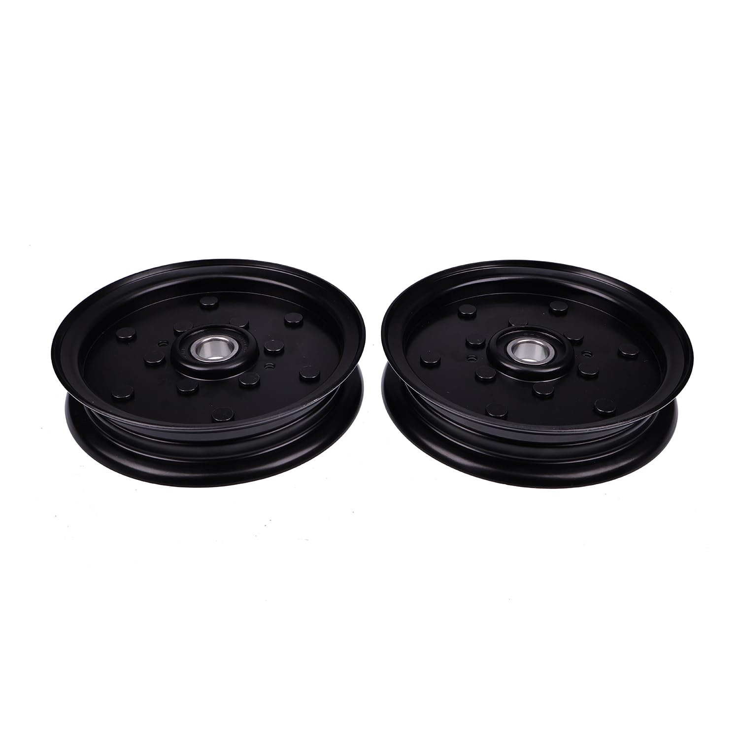 2-Pack BIGBearing Solid Steel Billet Rebuildable Idler