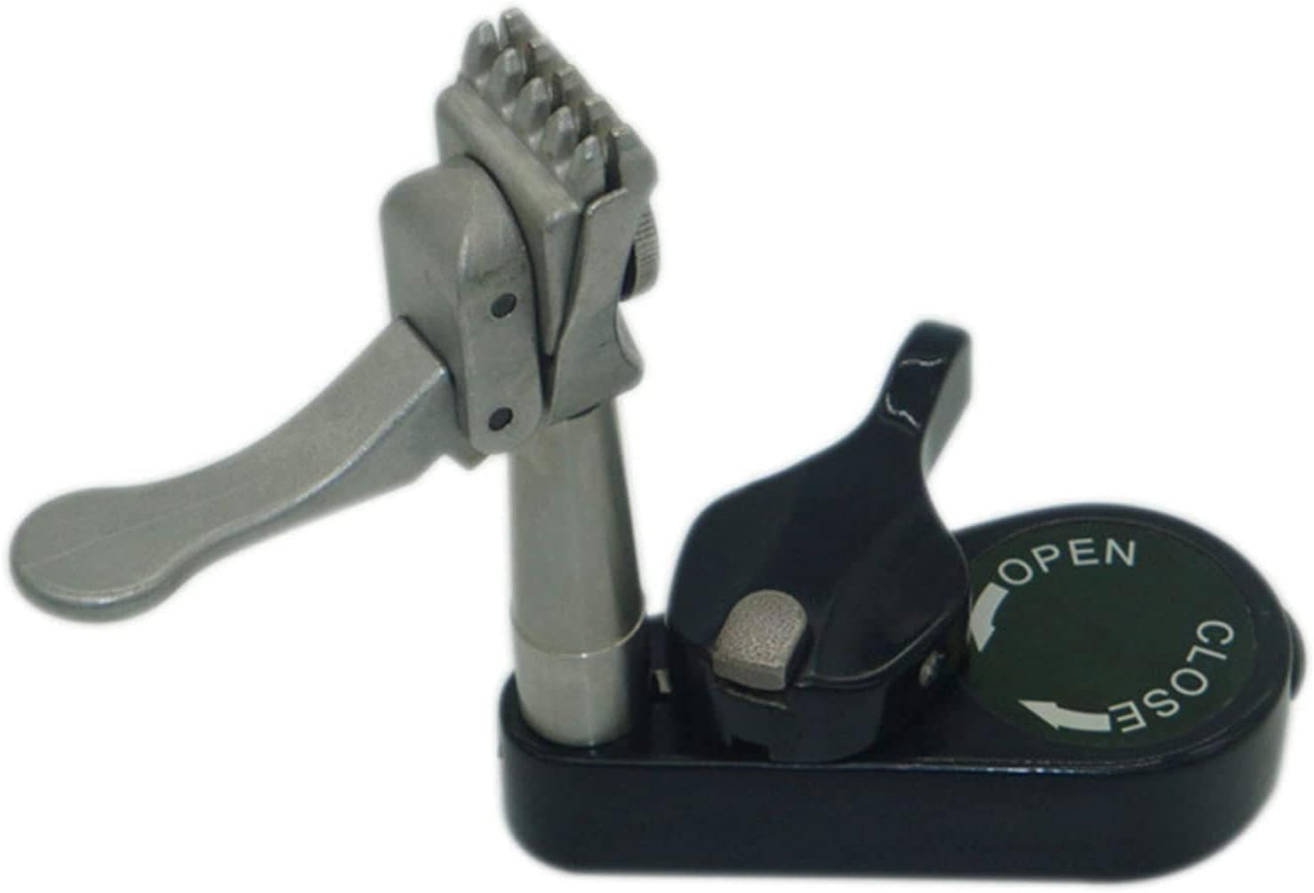 Badminton Racket Stringing Machine, DIY Racket Frame Threading Machine, 5 Tooth Stringing Clamp with 360° Base, for Squash, Tennis or Badminton Rackets Beginner, Amateur