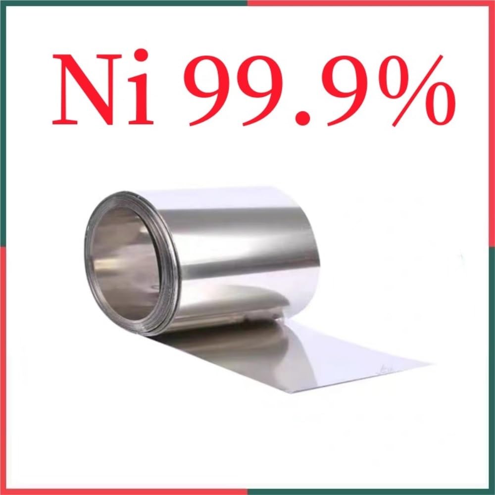 Wissenschaftliche Forschung Hochreine Nickelfolie mit Nickelspule N4 N6 Batterie Nickelblech Ni99.9%(0.3x100x1000mm)
