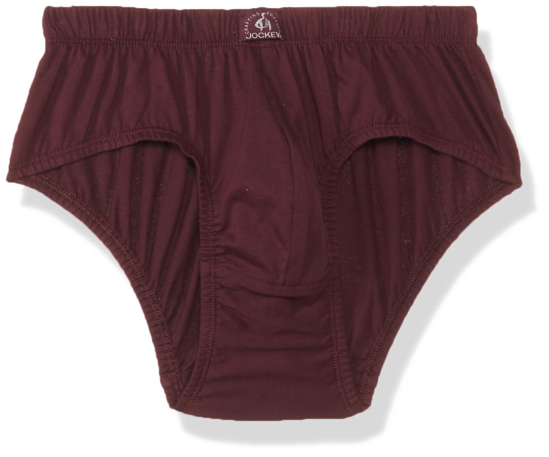 jockey 8035 Men's Super Combed Cotton Solid Brief with Ultrasoft Concealed Waistband (Pack of 3)_Port Royale_M-picture-11