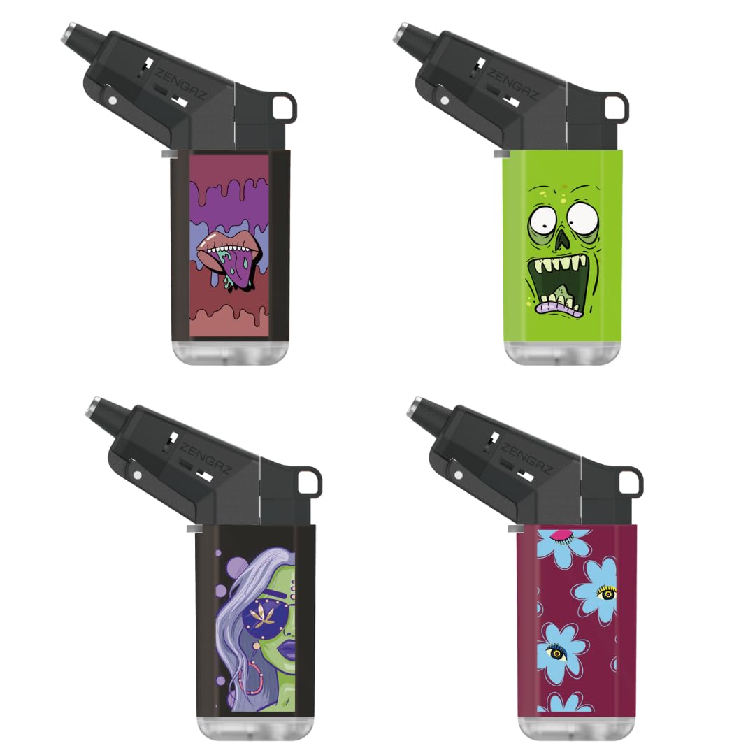 ZL 19 Mega Jet Flame Lighter - 4 Pack Combo 1 : Amazon.co.za