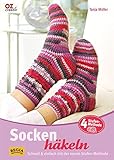  Socken häkeln: Schnell & einfach mit der neuen Stufen-Methode