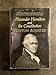 Alexander Hamilton and the Constitution