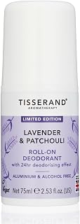 Tisserand Aromatherapy | Lavender & Patchouli Deodorant 75ml|100% Natural Essential Oils