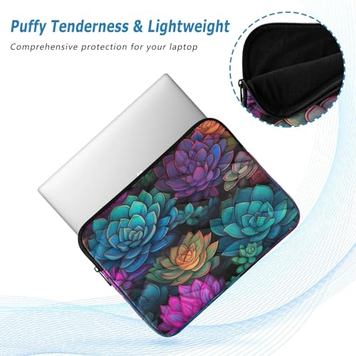 Funda para portátil de 13-14 pulgadas impermeable con diseño colorido miniatura 5