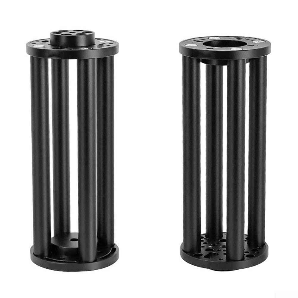 Aluminium Alloy Equatorial Mount Extension Column for EQ3 EQ5 | Sturdy heightening section, lightweight booster for stable viewing, fits EQ3 and EQ5 tripods