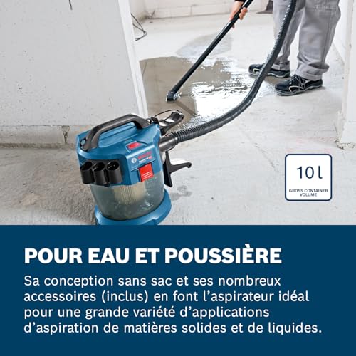 Aspirateur Sans Fil Bosch GAS 18V-10 L – Technologie Cyclonique, 10 L - vue 10