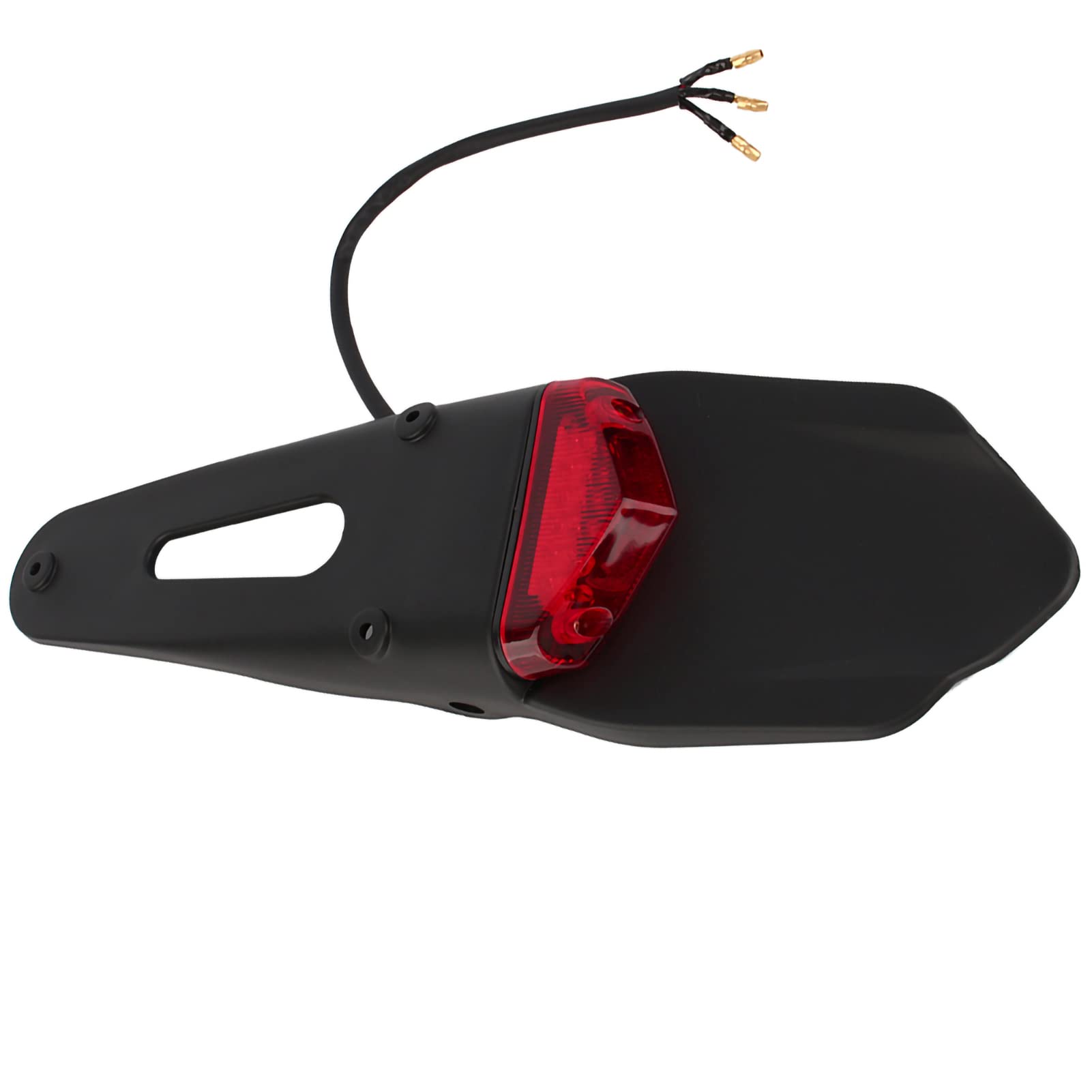 Reminnbor portatarga moto 50 + Fanali posteriori freno Motociclo universale LED Luce stop freno Fanale posteriore posteriore Fanale posteriore per lampada ATV Dirt Bike DH