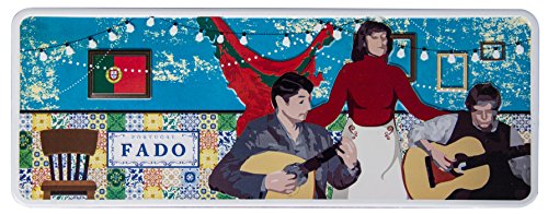 Ocean Plates Fadou00a0u0096u00a0Portugal 16,50u00a0x placa decorativa de metal 33u00a0cmu00a0u0096u00a0Producto decorativo con partes de relieve