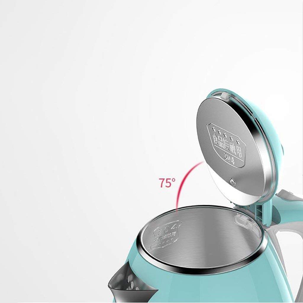 Kettle Home Apagado automático Acero inoxidable 304 1.8L Diseño silencioso 1500W (Color : PINK) Present