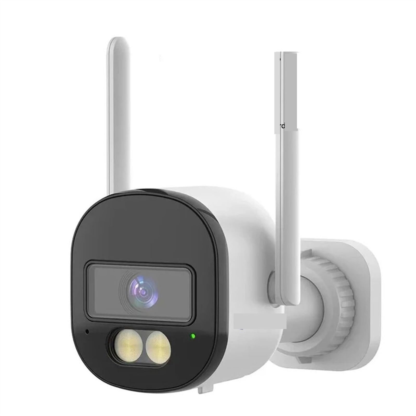 Caméra de sécurité, Caméra Bullet HD 5MP, détection de Mouvement PIR, Vision Nocturne colorée IR, Fonctionne avec Moniteur d'extérieur et d'intérieur for Maison Intelligente(5MP NO SD Card)