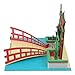 Sankei MP07-11 Studio Ghibli Mini Spirited Away Aburaya to Chihiro Non-Scale Paper Craft