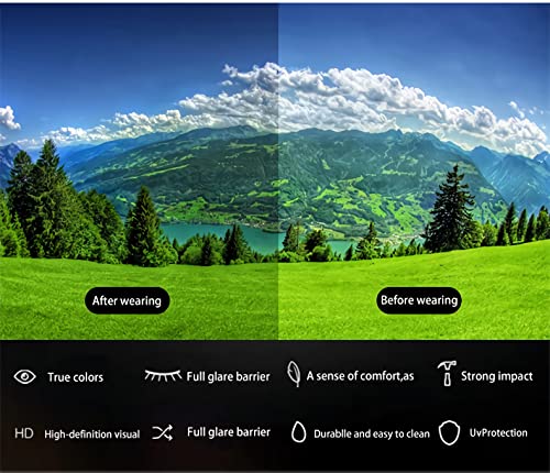 Image of Sunglasses fit over Glasses Clip On Polarized sunglasses for Prescription Glasses Flip Up Fishing Driving Glasses