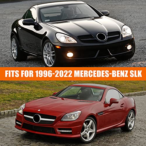 Image of Waterproof Car Covers Replace for 1996-2022 Mercedes-Benz SLK /SLC Class, 6 Layers All Weather Car Cover with Zipper Door & Windproof Bands for Snow Rain Dust Hail Protection (SLK)