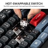 Keychron V6 Wired Custom Mechanical Keyboard Knob Version Keychron V6 Wired Custom Mechanical Keyboard Knob Version